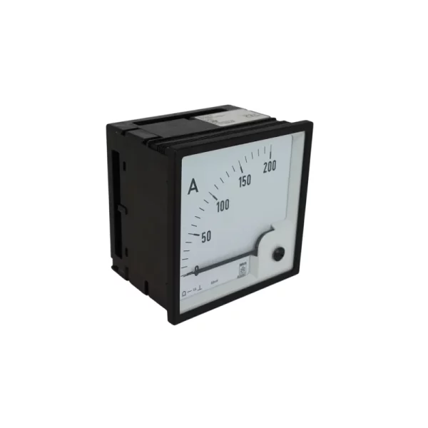 آمپر متر عقربه تابلویی ایسکرا سایز 96X96  بدون ضربه گیر